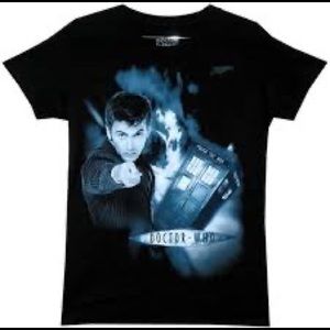 Dr Who Women’s t shirt 10th Dr. David Tenant